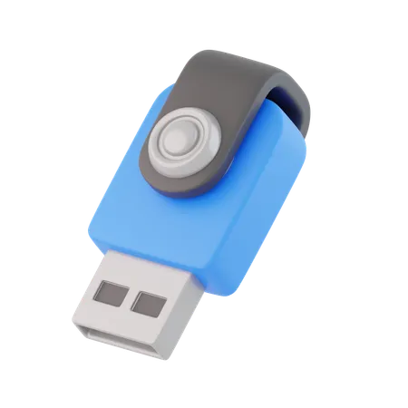 Pendrive  3D Icon