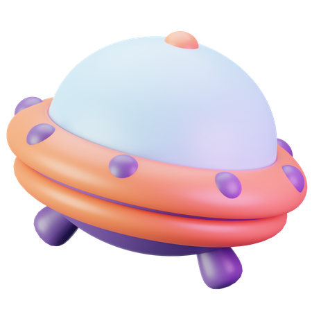 Unidentified Flying Object  3D Icon