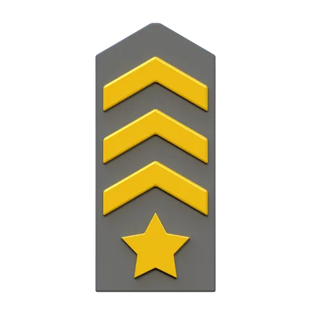 Uniform Patch  3D Icon