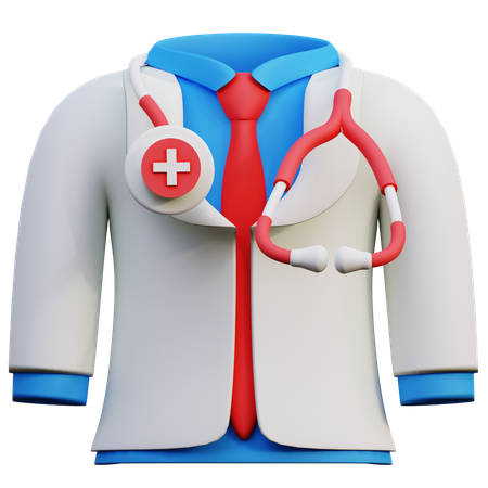 Uniforme de médecin  3D Icon