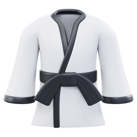 Uniforme de tekwondo  3D Icon