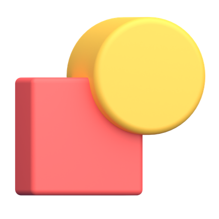 Union Combine Object  3D Icon