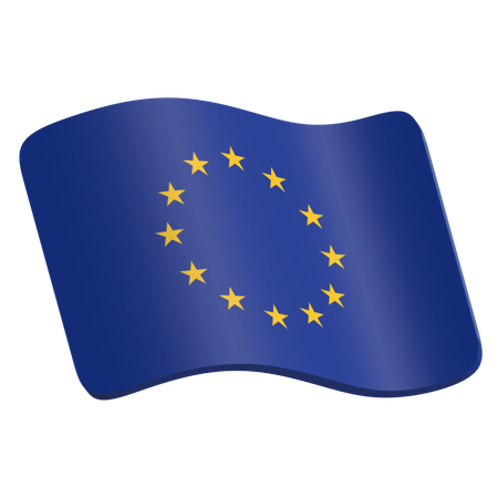 Unión Europea  3D Icon