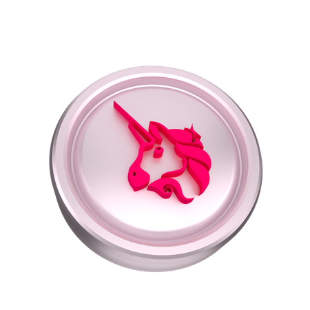 Uniswap  3D Icon