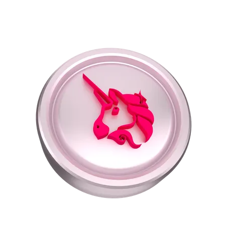 Uniswap  3D Icon