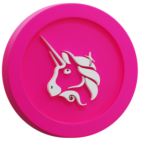 Uniswap  3D Icon