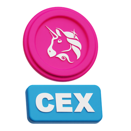 Uniswap Cex  3D Icon
