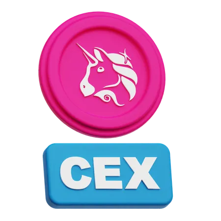 Uniswap Cex  3D Icon