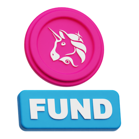 Uniswap Coin Fund  3D Icon