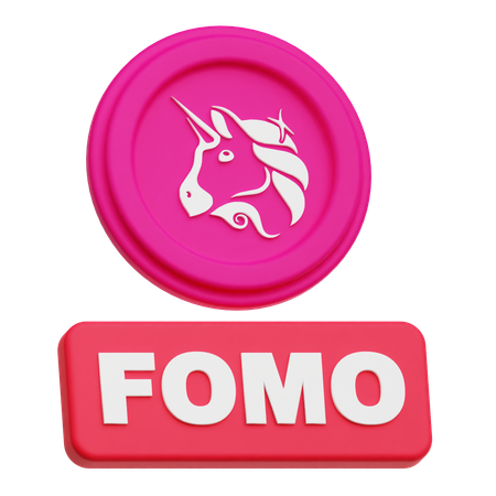 Uniswap Fomo  3D Icon