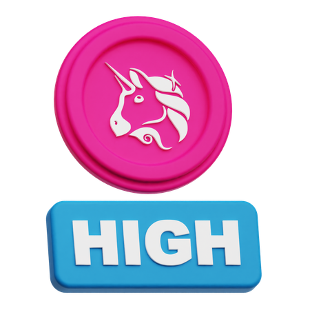 Uniswap High  3D Icon