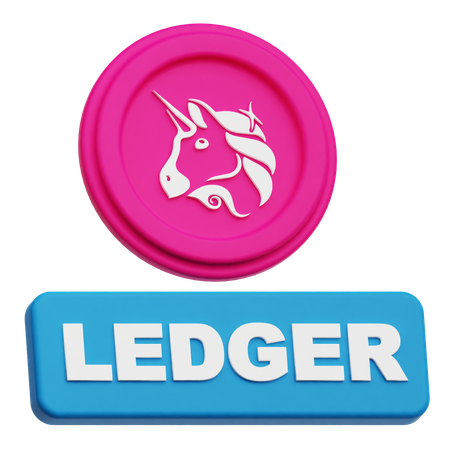 Uniswap Ledger  3D Icon