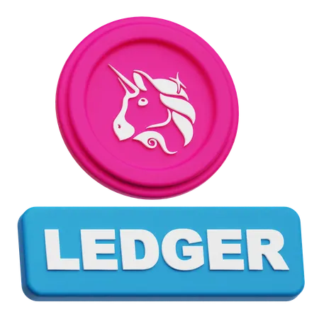 Uniswap Ledger  3D Icon