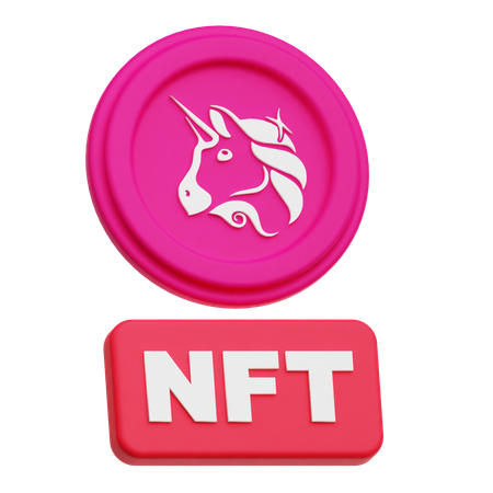 ユニスワップNFT  3D Icon