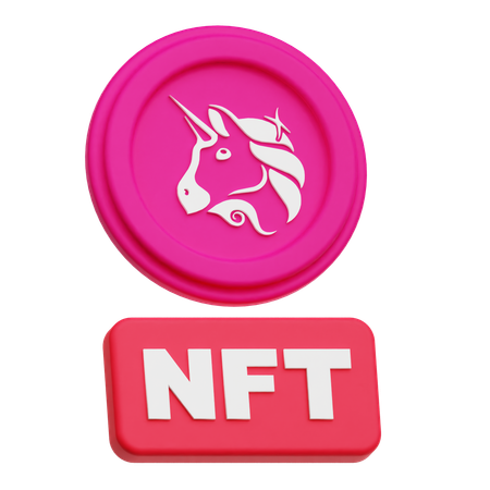 Uniswap Nft  3D Icon