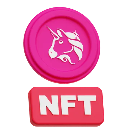 Uniswap Nft  3D Icon