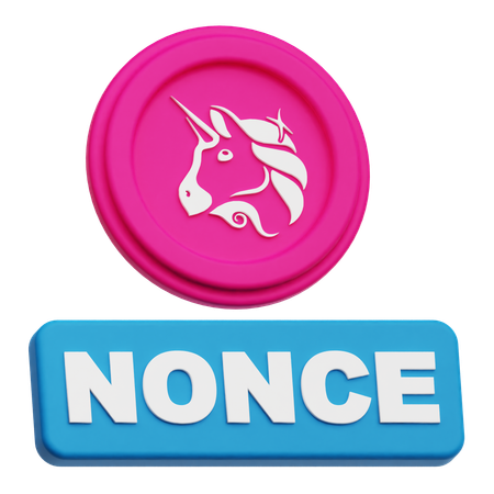 Uniswap Nonce  3D Icon