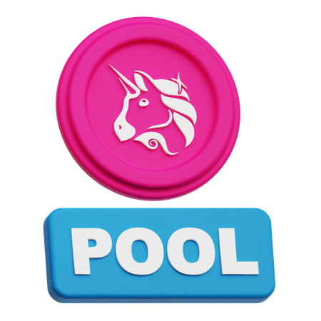 Uniswap Pool  3D Icon