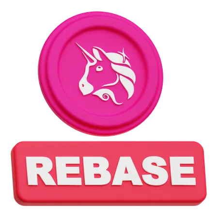Uniswap Rebase  3D Icon