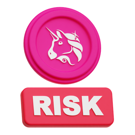 Uniswap Risk  3D Icon