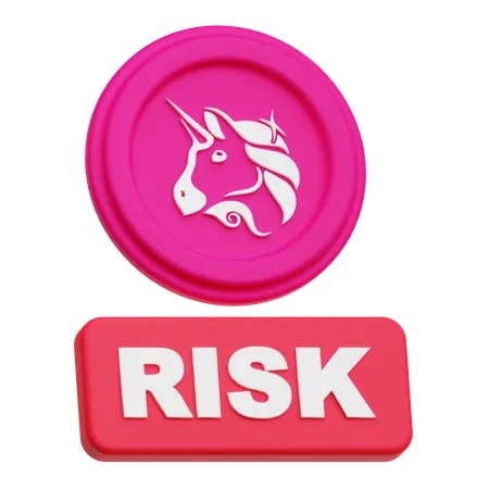 Uniswap Risk  3D Icon