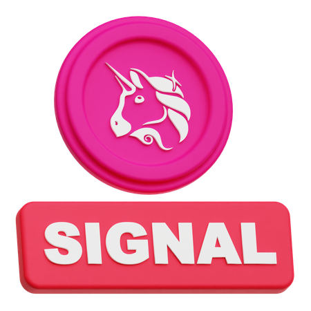 Uniswap Signal  3D Icon