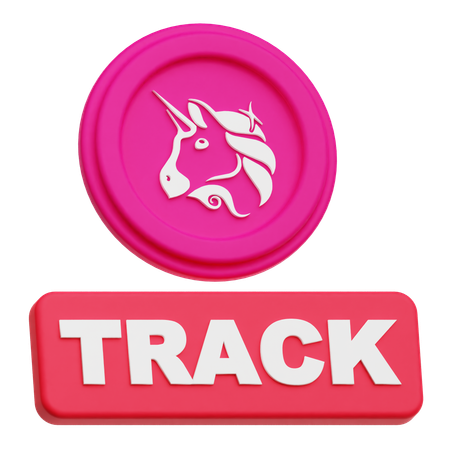 Uniswap Track  3D Icon