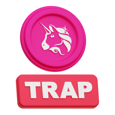 Uniswap Trap  3D Icon