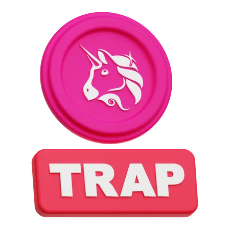 Uniswap Trap  3D Icon