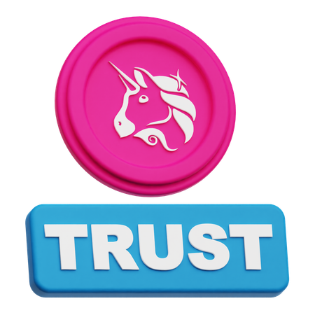 ユニスワップトラスト  3D Icon