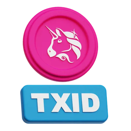 Uniswap Txid  3D Icon