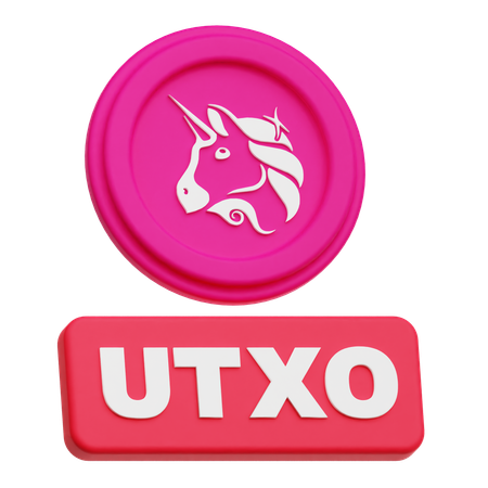Uniswap Utxo  3D Icon