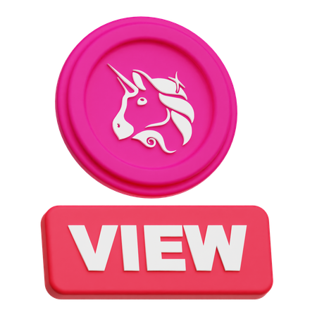 Uniswap View  3D Icon
