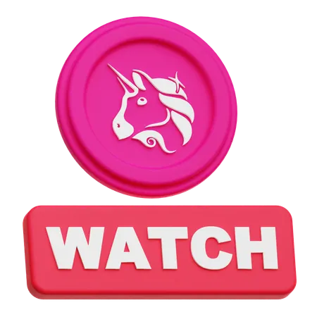 Uniswap Watch  3D Icon