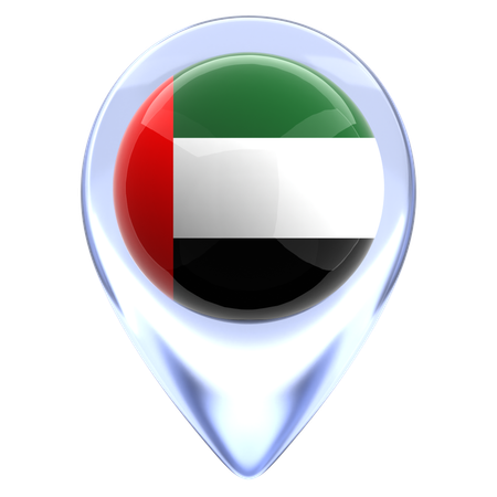 アラブ首長国連邦  3D Icon