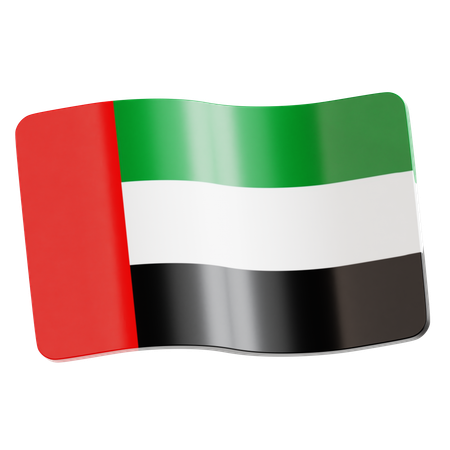 United Arab Emirates  3D Icon