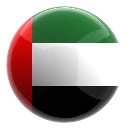 United Arab Emirates  3D Icon