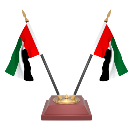 United Arab Emirates  3D Icon