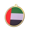 United Arab Emirates Flag Medal Badge