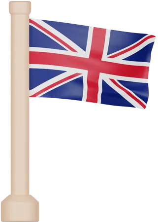 United Kindom Flag  3D Icon