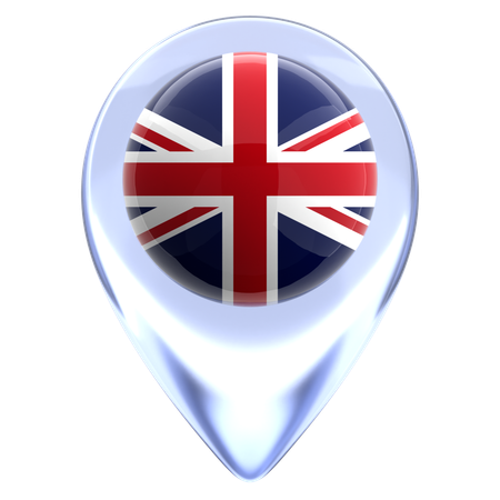 イギリス  3D Icon