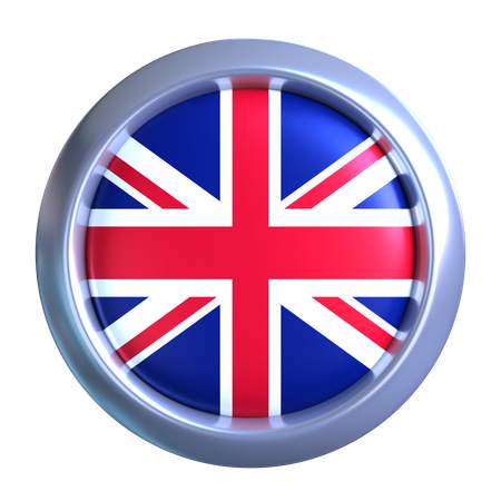 United Kingdom Emblem  3D Icon