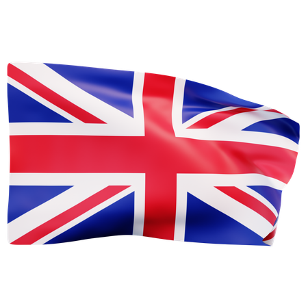 United Kingdom Flag  3D Icon