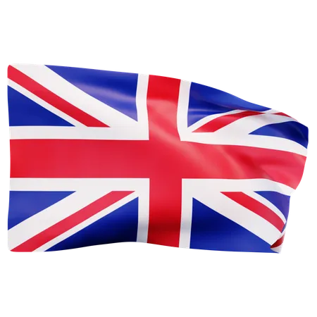 United Kingdom Flag  3D Icon