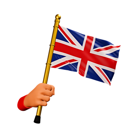 United Kingdom Flag  3D Icon