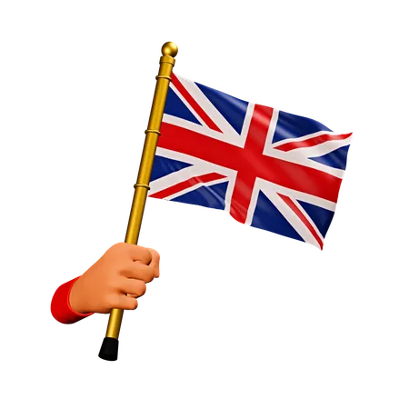 United Kingdom Flag  3D Icon