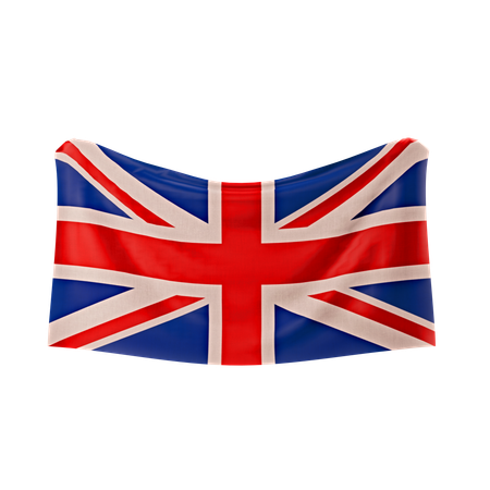 United Kingdom Flag  3D Icon