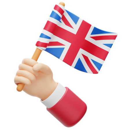 United Kingdom Flag  3D Icon