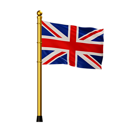 United Kingdom Flag  3D Icon