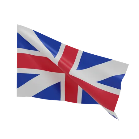 United Kingdom Flag  3D Illustration